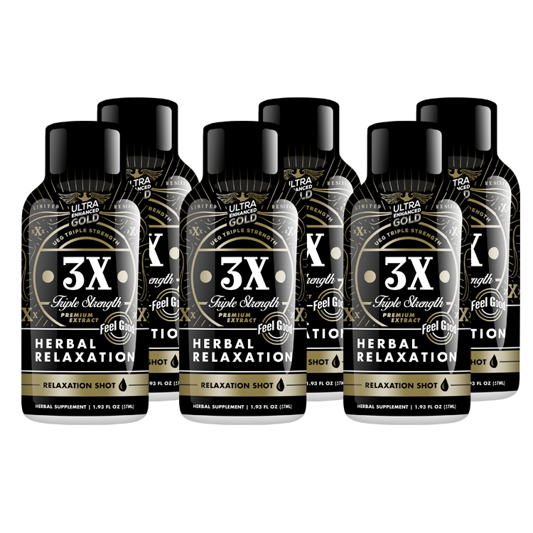 3X Kratom 2 oz Shots (6 pack)