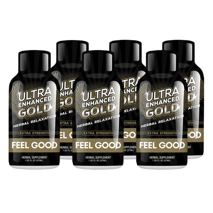 Ultra Enhanced Gold 2 oz Shots (6 pack)
